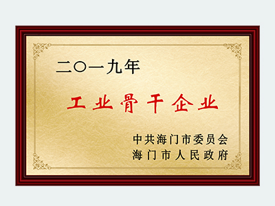 祝賀鑫昌龍全資子公司——華高新材料科技有限公司榮獲海門市港新區(qū)工業(yè)骨干企業(yè)